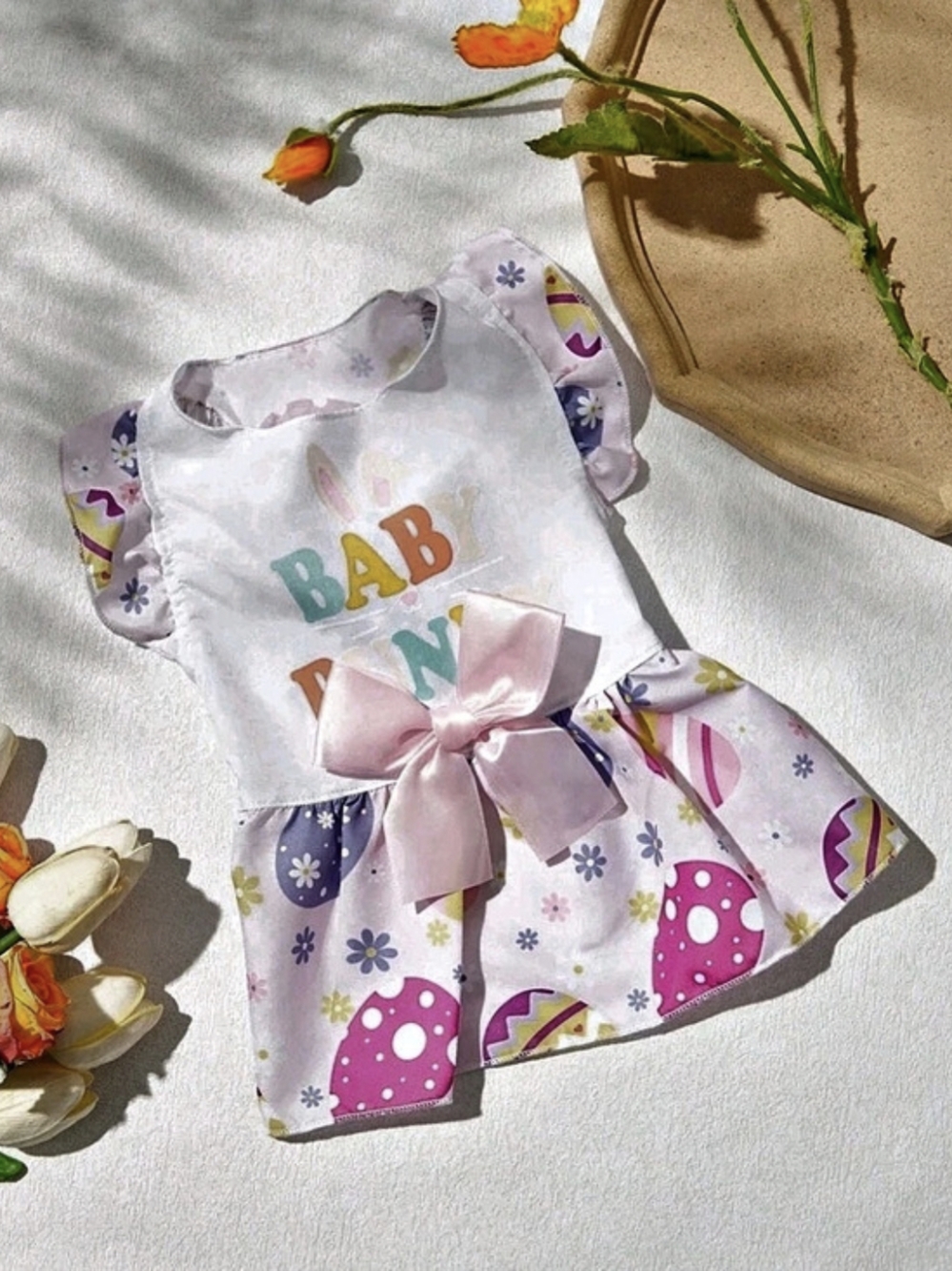 Adorably Festive Easter & Spring Dog Dress
